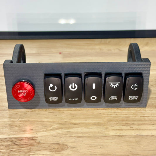 SCJ Pro 5-Rocker Switch Panel