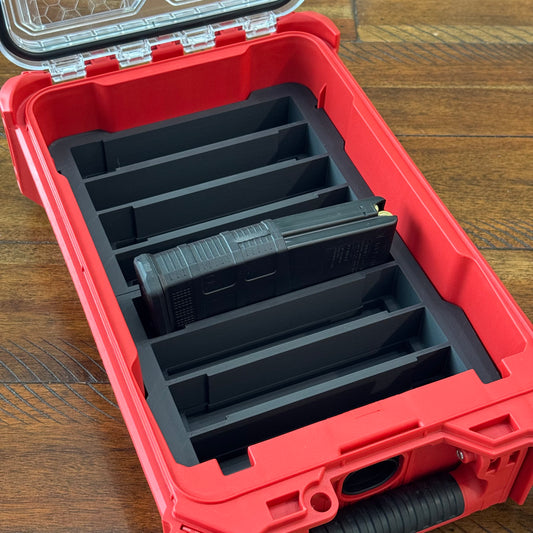 Milwaukee Packout -  AR10 Mag Storage - Custom Insert Kit - 7.62/308