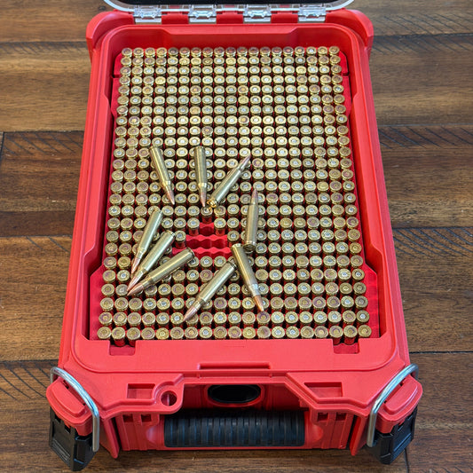 Milwaukee Packout - Ammo Storage - Rifle Ammo Organizer - .223/5.56/300BLK - Custom Insert Kit