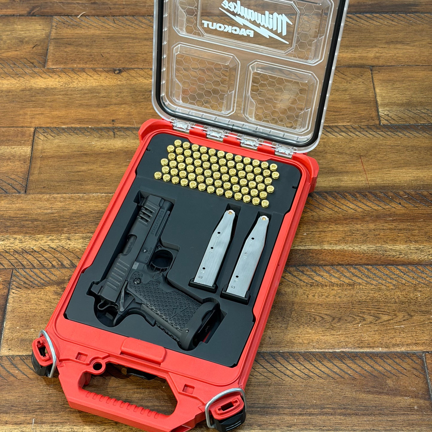 Milwaukee Packout - 2011 Firearm Storage Insert Kit