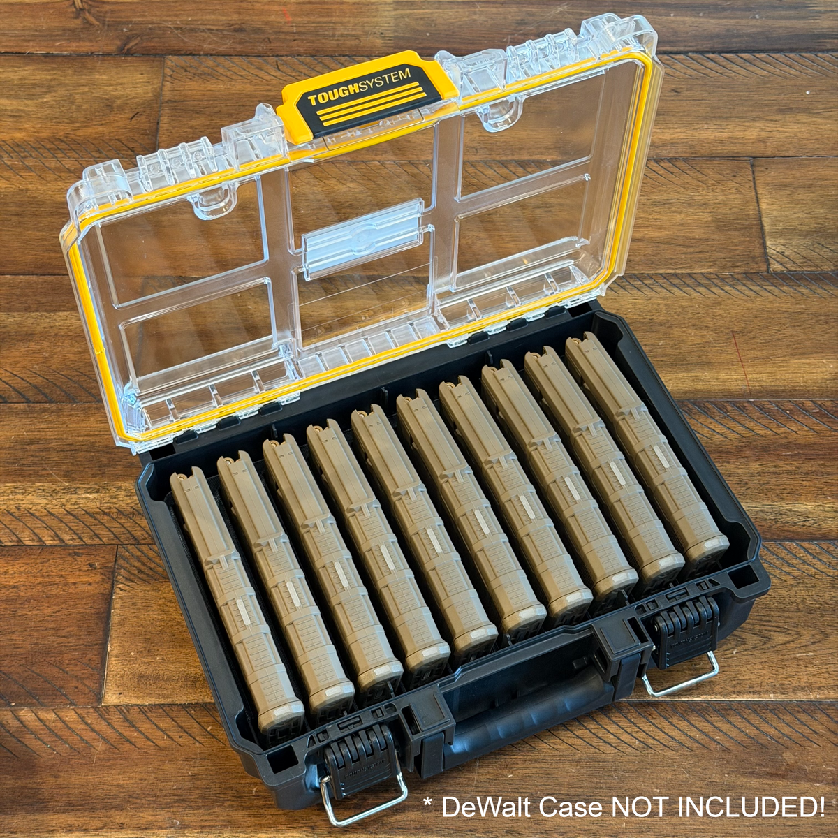 DeWALT TOUGHSYSTEM - AR15 Mag Storage - Custom Insert Kit - 5.56/.223 ...