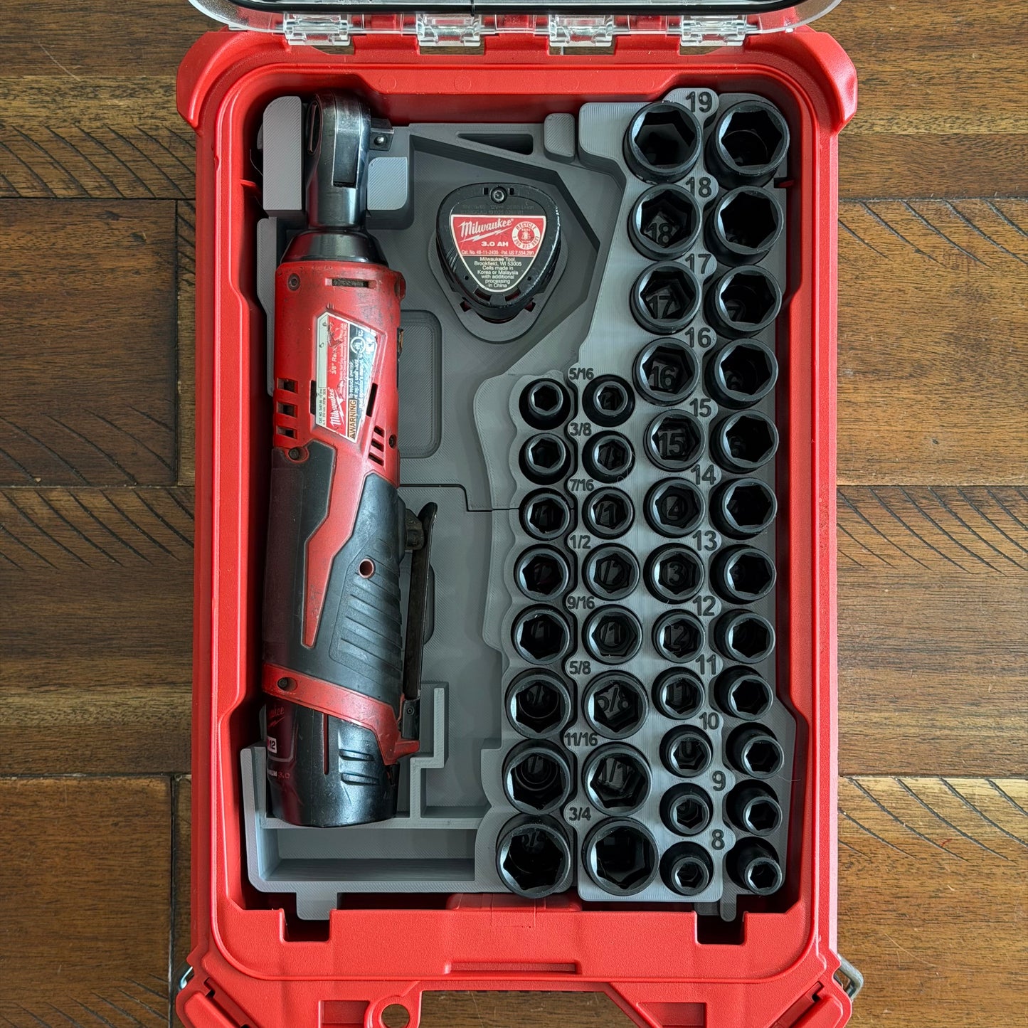 Milwaukee Packout - M12 Ratchet Insert Kit