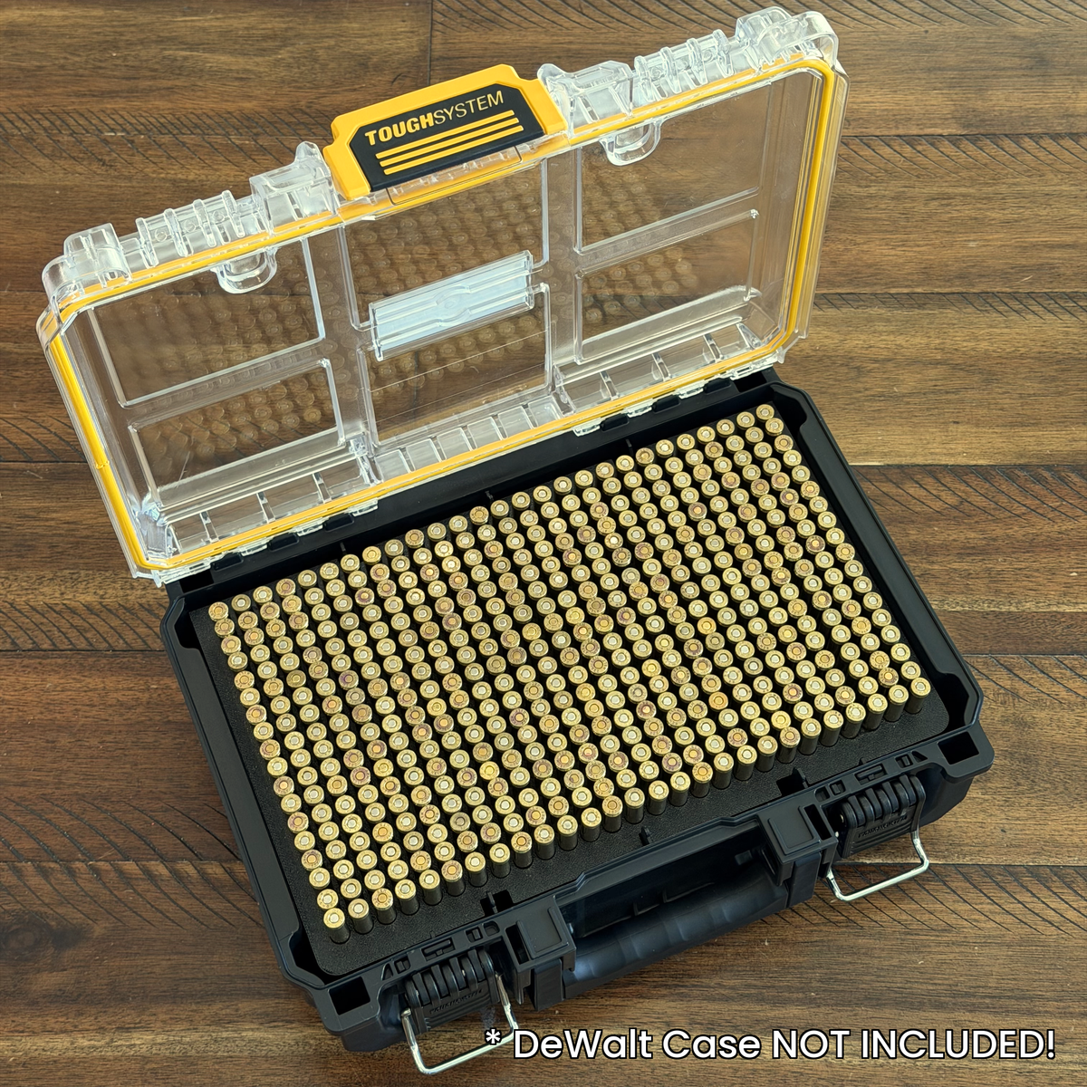 DeWalt Tough System 2.0 - Ammo Storage - Rifle Ammo Organizer - .223/5.56/300BLK - Custom Insert Kit